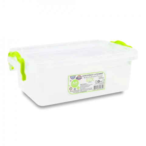 Контейнер харчовий 3 1,2 л Ал-Пластик