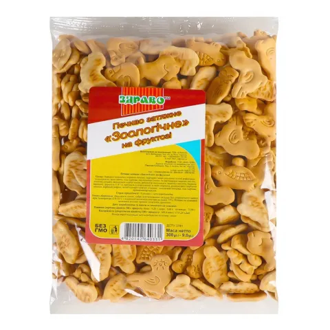 Печ Здраво 300 г Зоологічне на фруктозі