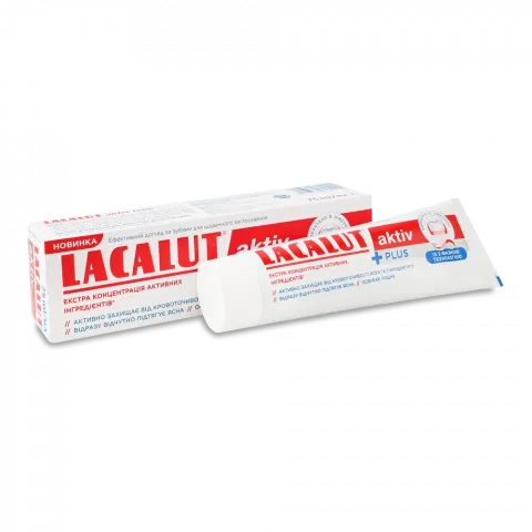 Зуб. паста Лакалут 75 мл актив Плюс