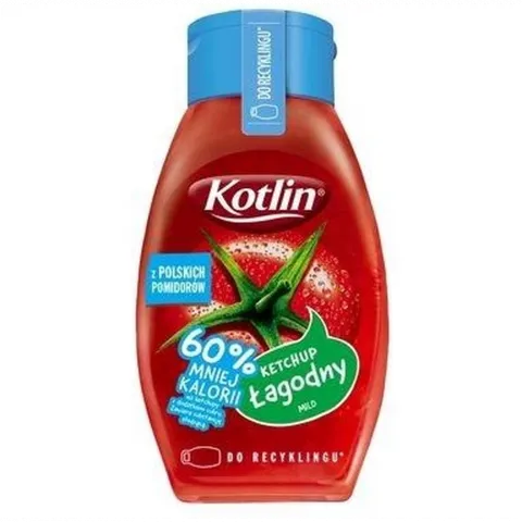 Кетчуп Kotlin 420 г Лагідний без цукру И415 (Польща)