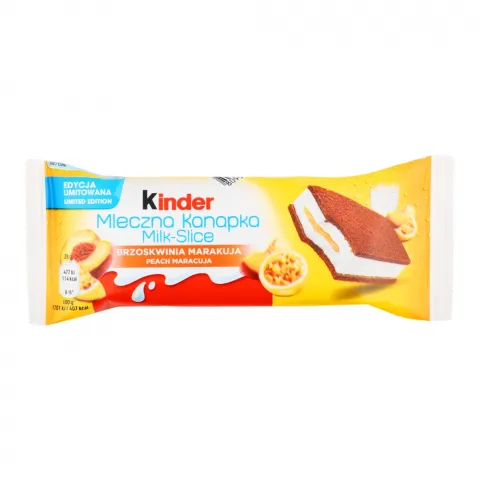 Бісквіт Кіндер Milk Slice 28 г Персик-маракуйя