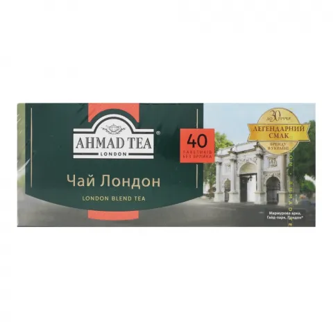Чай Ахмад 40 шт. чорн. Лондон