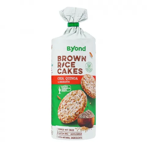 Хлібці рисові B.yond LIVITY 100 г Чіа, Кіноа і амарант (Болгарія) И199