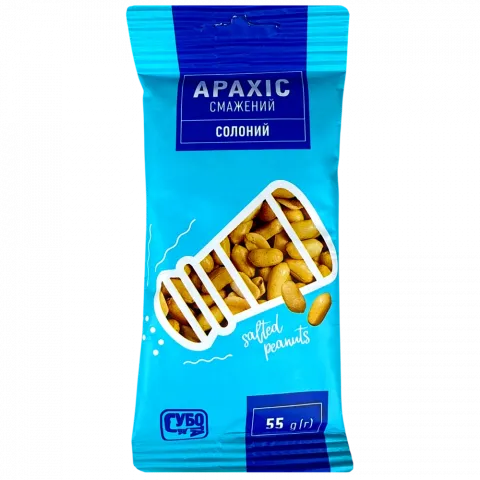 Арахіс Субота 55 г пак. солоний