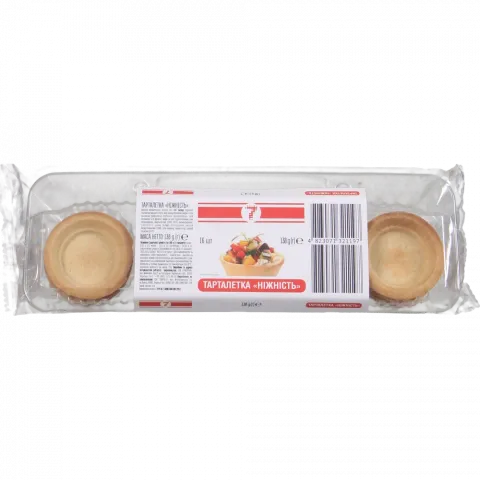 Тарталетка 7` 16 шт. 138 г`