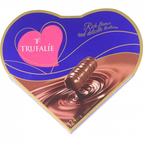 Цукерки АВК Труфальє 124 г Серце