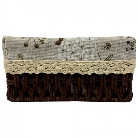 Коробка меблева з тканиною 19x13x8 см арт. SY17809-29 И574