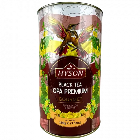 Чай Хайсон 100 г туб. чорн. Опа Преміум  И654 (Шрі-Ланка)