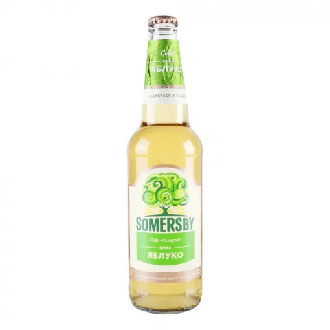 Напій сл./алк. Сидр Сомерсбі 0,5 л скл.