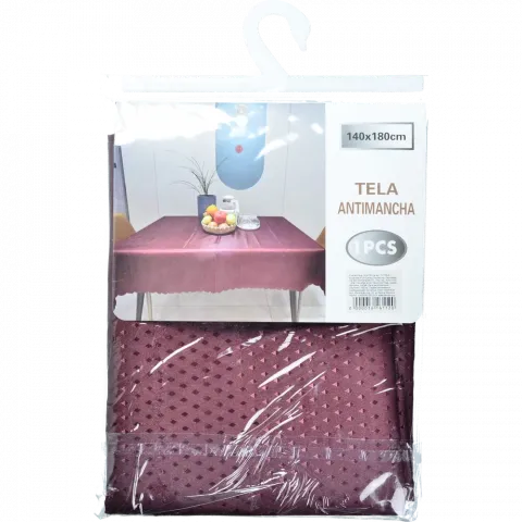 Скатертина 140х180 см арт. 17169-6 винний И120