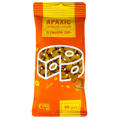 Арахіс Субота 55 г пак. зі смаком сиру