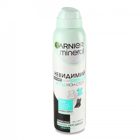Дезодор Garnier 150 мл жін. Мінерал Невидимий Дотик свіжості