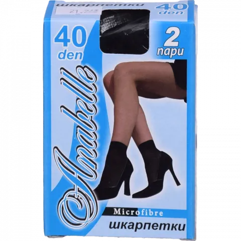 Шкарпетки ANABELLE Microfibre 40 Nero UNICA