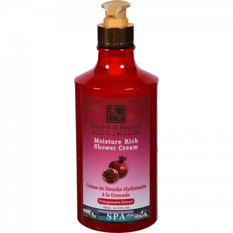 Крем-гель д/душу Health and Beauty 780 мл зволож. Гранат