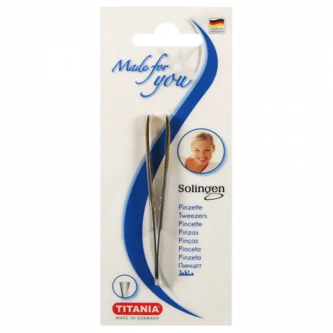 Пінцет Titania із золотим покриттям 1060/GA
