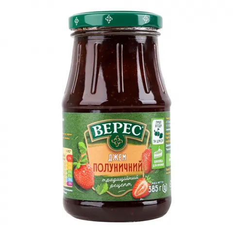 Джем Верес 385 г скл. Полуниця