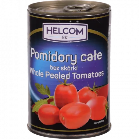 Конс Томати Helcom 425 мл з/б ключ Цілі очищені у в/соку (Італія)