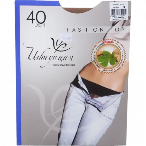 Колготи жін. Інтуїція Fashion TOP 40 2 Daino