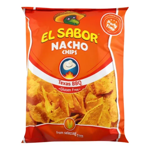 Чипси кукурудз. EL Sabor 225 г начо барбекю (Греція) И546