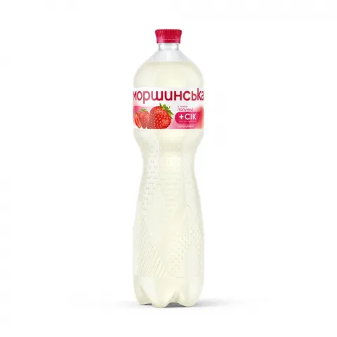 Вода Моршинська 1,5 л б/газ. зі смаком полуниці