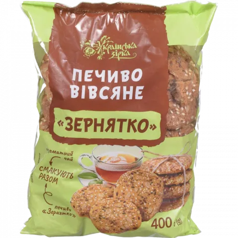 Печ вівсяне Українська Зірка 400 г Зернятко