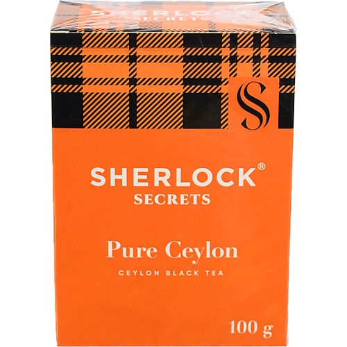 Чай Sherlock Secrets 100г чистий цейлон