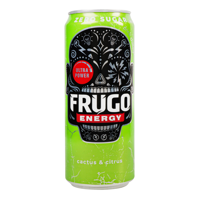 Напій енергетичний Frugo 330мл green