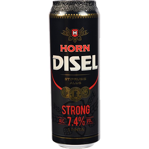 Пиво Horn Disel 0.5л strong світле фільт