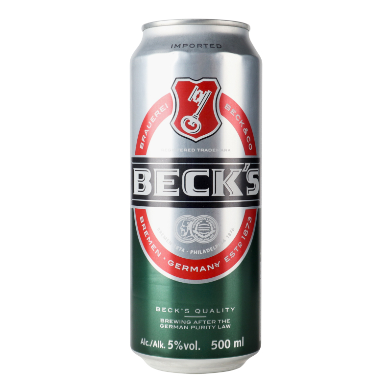 Пиво Бекс 0.5л свiтле з.б