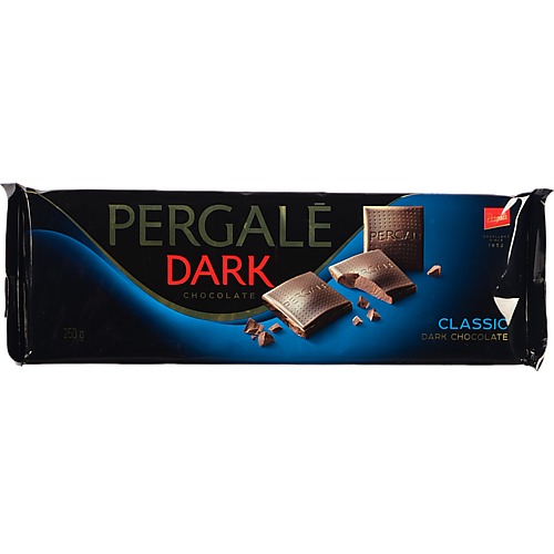 Шоколад Pergale 250г темний