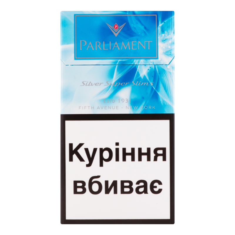 Сигарети Парламент super slims silver