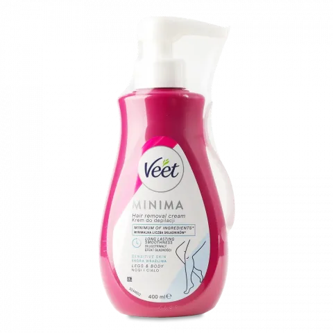 Крем д/депіляції Veet Minima 400 мл д/чутливої шкіри