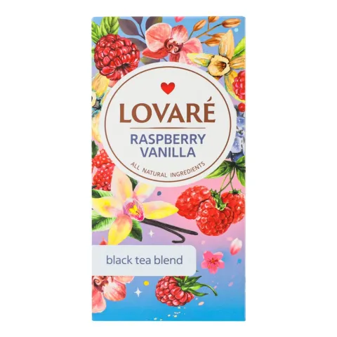 Чай Lovare 24 шт. Raspberry Vanilla