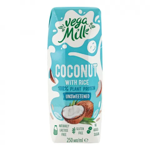 Напій кокосовий з рисом Vega Milk 0,25 л т/п