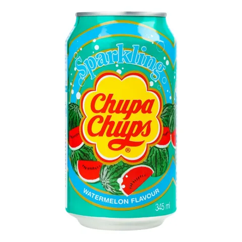 Напій б/алк. Chupa Chups Кавун 0,345 з/б газ. (Корея)