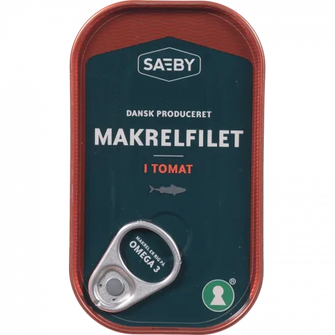 Конс Макрель Saeby 125 г з/б в т/с