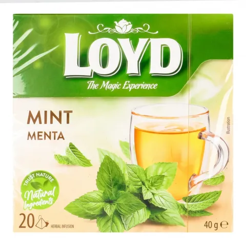 Чай Loyd 20 шт. пірам. Мята (Польща)