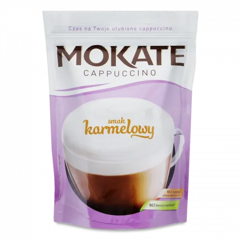 Кавовий напій MoKaTe 110 г Капучино /Солона Карамель (Польща)