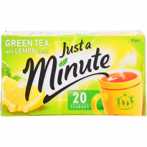 Чай Just a Minute 20 шт. зелен. Лимон (Польща) И227