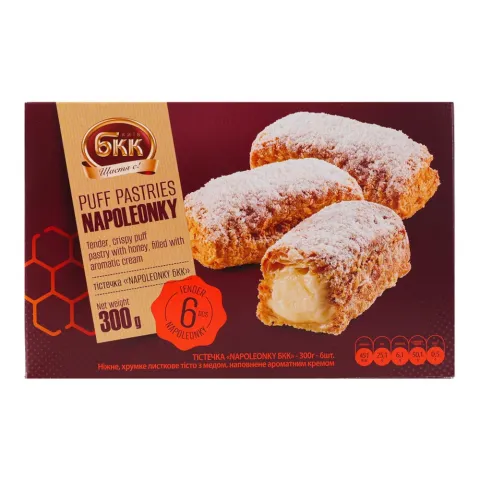 Тістечка БКК 300 г Napoleonky