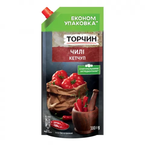 Кетчуп Торчин 380 г Чилі