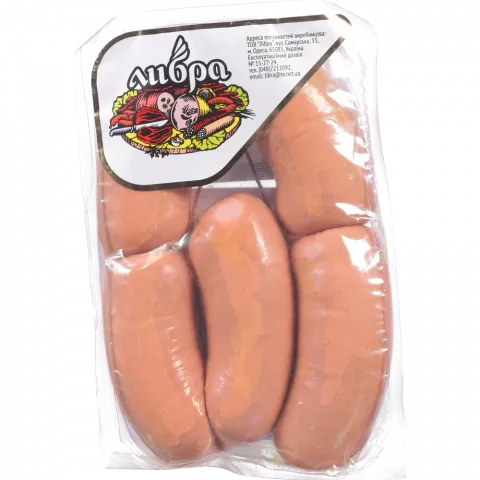 Сардельки Лібра Традиційні 1 ґат. ваг.