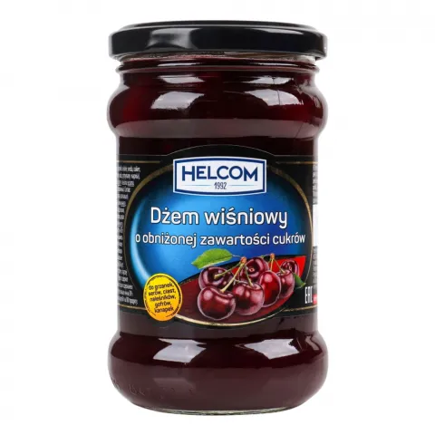 Джем Helcom 320 г скл. Вишня з низьк. вміст. цукру (Польща)