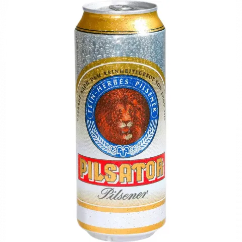 Пиво Pilsator Pilsener 0,5л з/б 4,9 И850 (Німеччина)