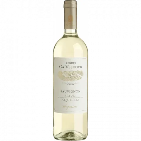 Вино Ca`Vescovo Sauv Blanc 0,75 л сухе біле 12,5 (Італія)