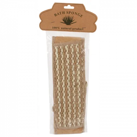 Мочалка д/тіла прямокут-лента/руч 10х30см15024-9-16816И642