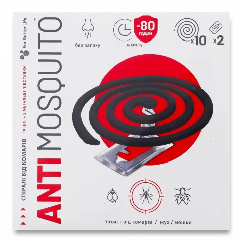 Спіралі в/комарів Anti mosquito