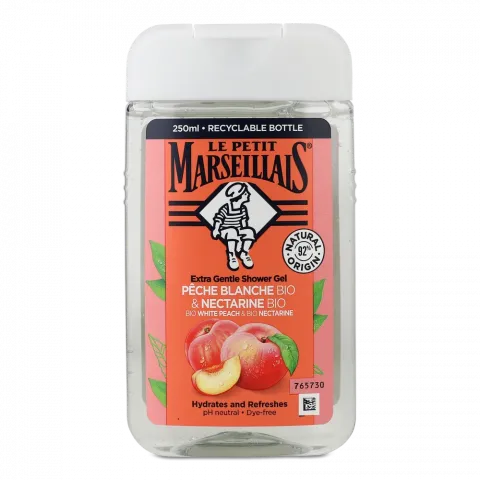 Гель д/душу LPM 250 мл Білий персик та нектарин