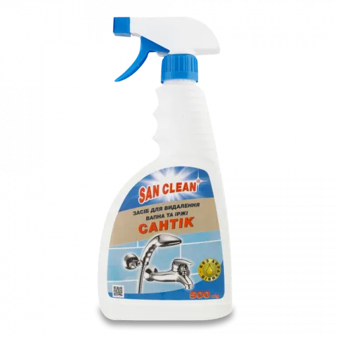 Засіб Сан Клін 500 мл д/видалення іржі та вапна з пульв.