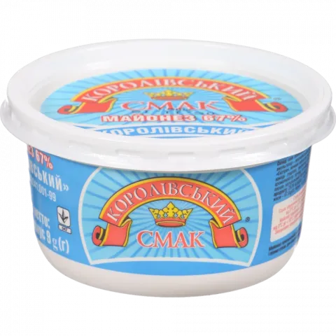 Майонез Королівський смак 170 г пл. Провансаль 67